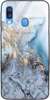 Etui szklane GLASS CASE błękitny marmur Samsung Galaxy A40 