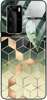 Etui szklane GLASS CASE geometryczna roślina Huawei P40 PRO 