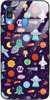 Etui szklane GLASS CASE kolorowy kosmos Samsung Galaxy A40 