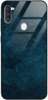 Etui szklane GLASS CASE marmur turkus kamień Samsung Galaxy A11 / Galaxy M11 