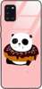 Etui szklane GLASS CASE panda w pączku  Samsung Galaxy A31 