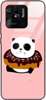 Etui szklane GLASS CASE panda w pączku  Xiaomi Redmi 10C 