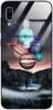 Etui szklane GLASS CASE planety w balonie Samsung Galaxy A20e 