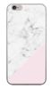 Foto Case Apple iPhone 6 PLUS 5,5" biały marmur z pudrowym