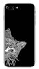 Foto Case Apple iPhone 7 PLUS / 8 PLUS biało czarny kot