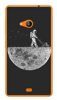 Foto Case Microsoft Lumia 535 astronauta i księżyc