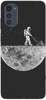 Foto Case Motorola Moto E32 astronauta i księżyc