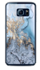 Foto Case Samsung GALAXY S6 błękitny marmur