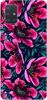 Foto Case Samsung Galaxy A51 różowo czarne kwiaty