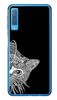 Foto Case Samsung Galaxy A7 2018 biało czarny kot