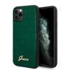 Guess GUHCN58PCUMLCRDG iPhone 11 Pro zielony/dark green Croco Collection