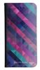 Portfel Wallet Case Samsung Galaxy A20e fioletowa geometria