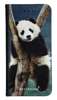 Portfel Wallet Case Samsung Galaxy S21 Plus panda na drzewie
