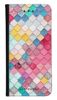 Portfel Wallet Case Xiaomi Redmi 7 kolorowe płytki