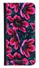 Portfel Wallet Case Xiaomi Redmi Note 8 Pro różowo czarne kwiaty